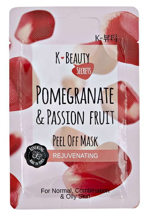 K-Beauty Secrets Pomegranate & Passionfruit Peel Off Mask